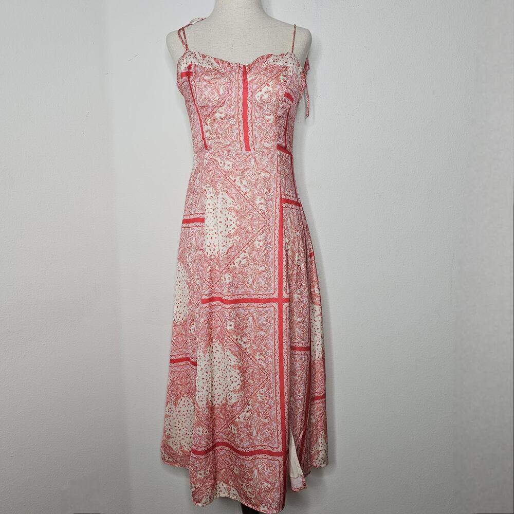 NWT Vici Women's Pink/White Dress Size Small